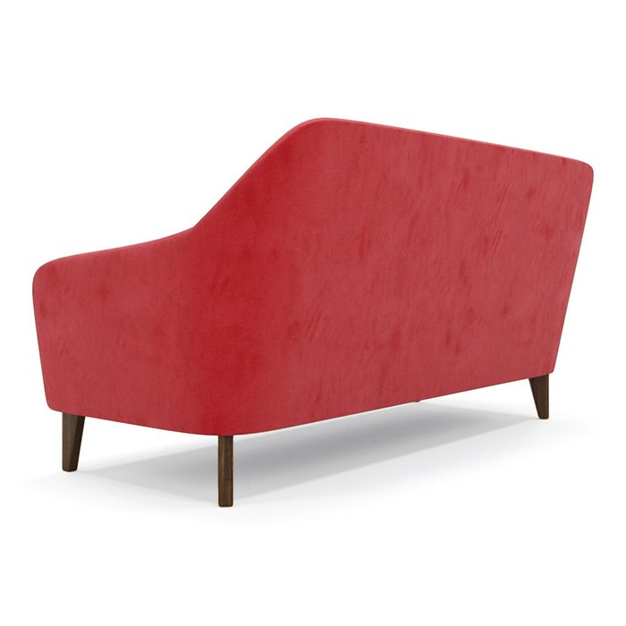  Трехместный диван Miami lux красного цвета - лучшие Прямые диваны в INMYROOM