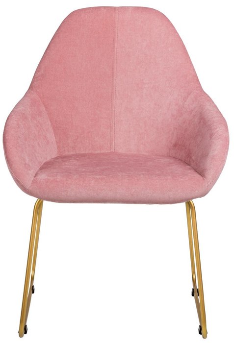 Стул с подлокотниками Kent розового цвета - лучшие Обеденные стулья в INMYROOM