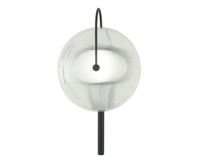 Настенный светильник Мелисса черный/дымчатый d25 h44 Led 8W (4000K) Настенный светильник Мелисса черный/дымчатый d25 h44 Led 8W (4000K)