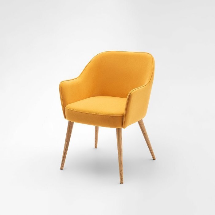 Стул Loft L02 желтого цвета Стул Loft L02 желтого цвета