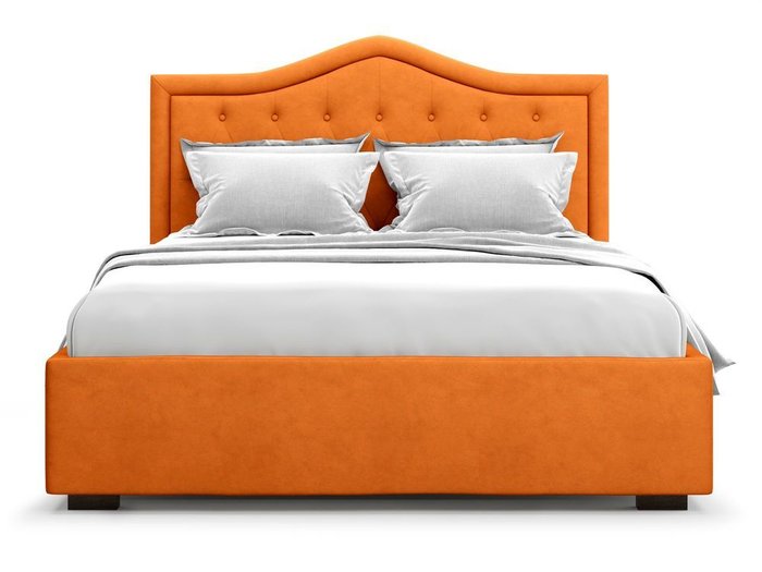 Кровать с подъемным механизмом Tibr 140х200 оранжевого цвета