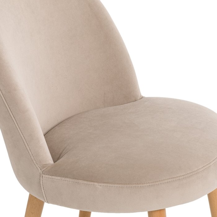 Комплект из двух стульев Ins бежевого цвета - лучшие Обеденные стулья в INMYROOM