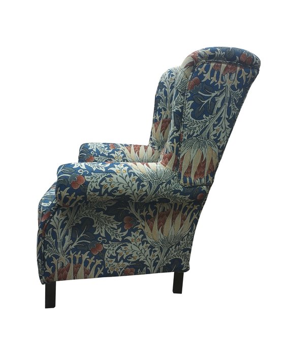 Кресло Артишок сине-голубого цвета - лучшие Интерьерные кресла в INMYROOM