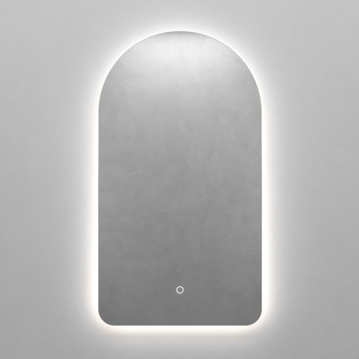 Настенное зеркало Arkelo NF LED S с нейтральной подсветкой и сенсорной кнопкой
