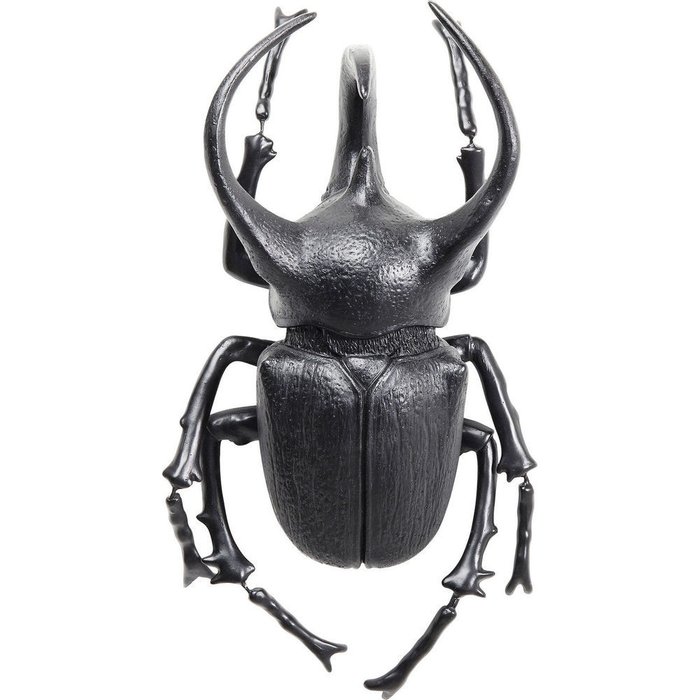 Украшение настенное Beetle черного цвета
