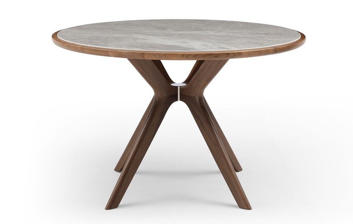 Стол обеденный Tango коричневого цвета - купить Обеденные столы по цене 115280.0
