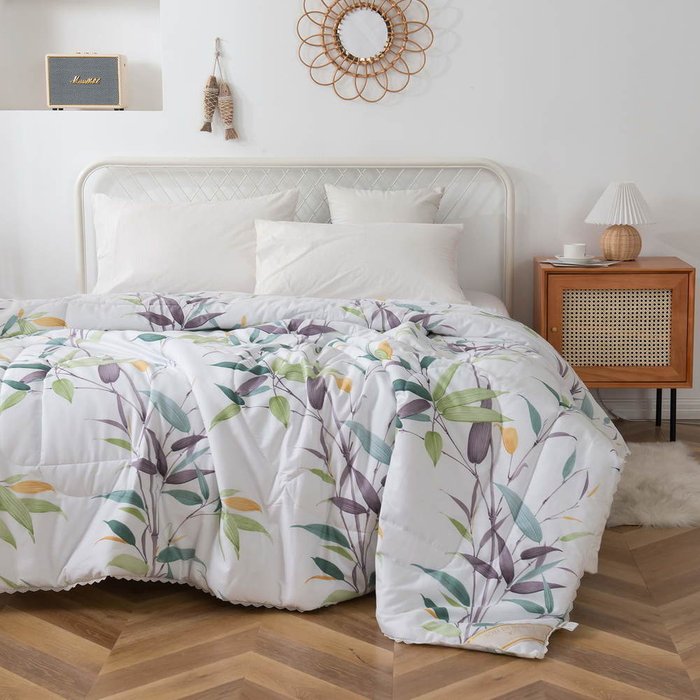Одеяло Лекси 200х220 белого цвета - купить Одеяла по цене 12720.0