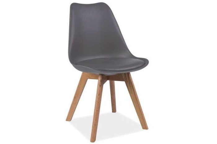 Стул Kris серого цвета - купить Обеденные стулья по цене 11650.0