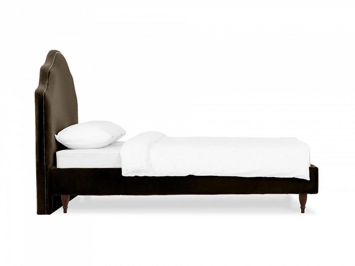 Кровать Queen II Victoria L 160х200 темно-коричневого цвета - лучшие Кровати для спальни в INMYROOM
