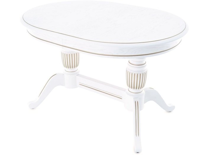 Стол раздвижной Леонардо белого цвета - купить Обеденные столы по цене 44125.0