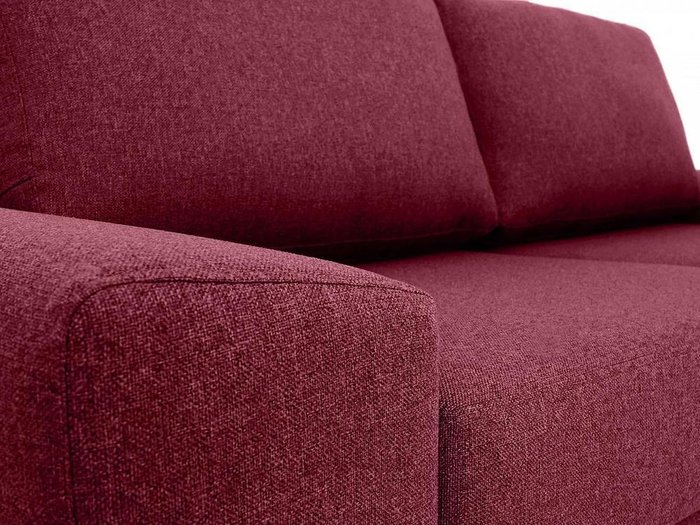Диван-кровать Peterhof бордового цвета - лучшие Прямые диваны в INMYROOM