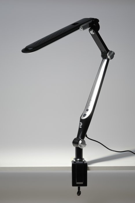Настольная лампа NLED-496 Б0052767 (пластик, цвет черный) - купить Рабочие лампы по цене 4824.0