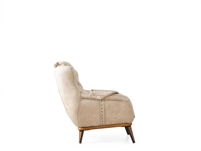 Кресло Феррара бежевого цвета - лучшие Интерьерные кресла в INMYROOM