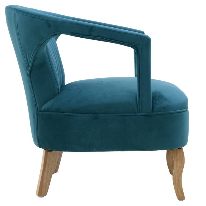 Кресло темно-бирюзового цвета - лучшие Интерьерные кресла в INMYROOM