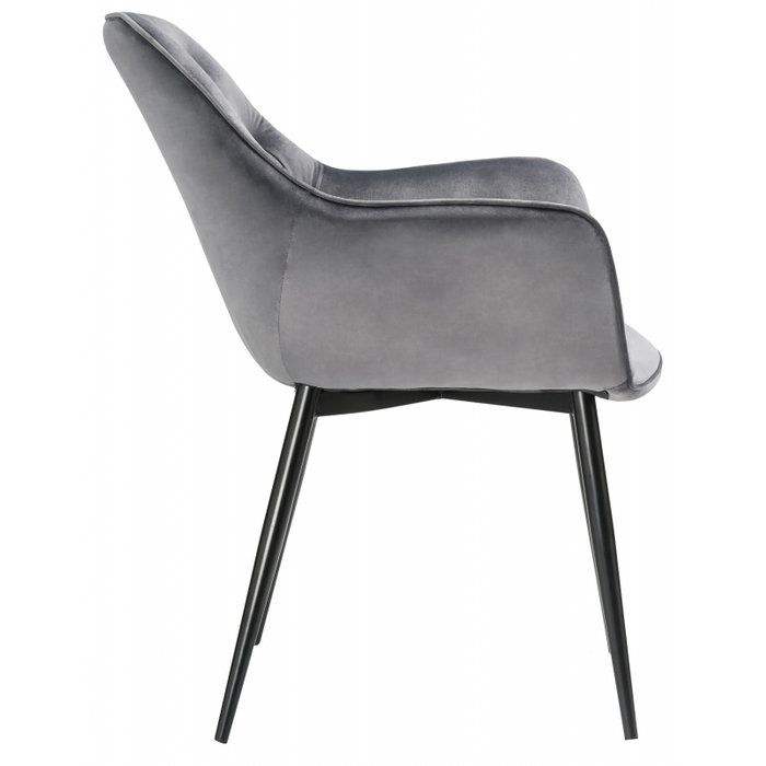 Стул Remo серого цвета - лучшие Обеденные стулья в INMYROOM