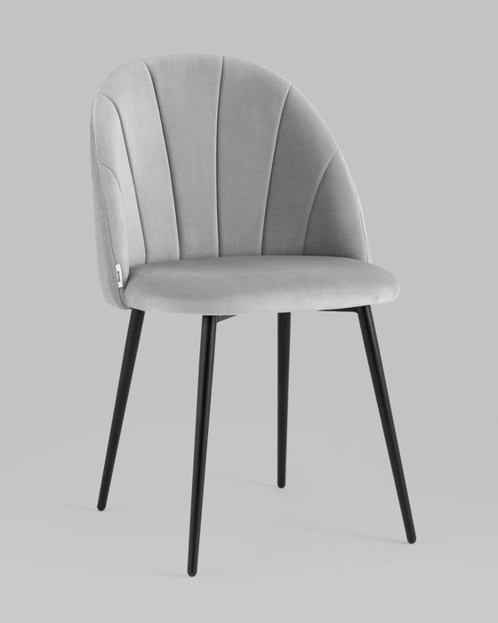 Стул Логан светло-серого цвета - купить Обеденные стулья по цене 7990.0
