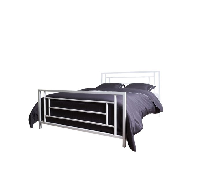 Кровать Орландо 160х200 белого цвета - купить Кровати для спальни по цене 28990.0
