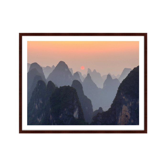 Картина Горный хребет Хуаншань восточный Китай - купить Картины по цене 16999.0