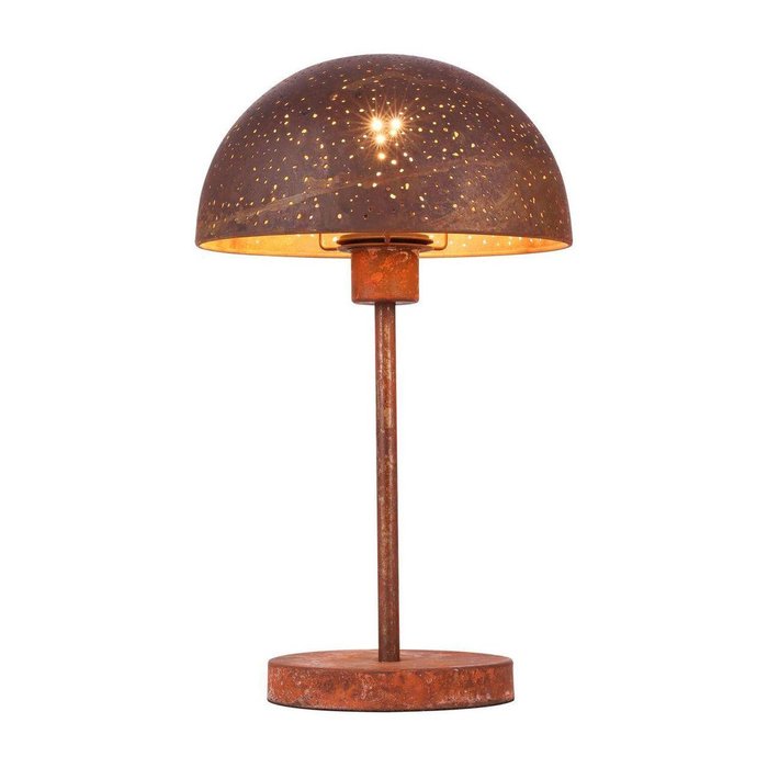 Настольная лампа Celine коричневого цвета 