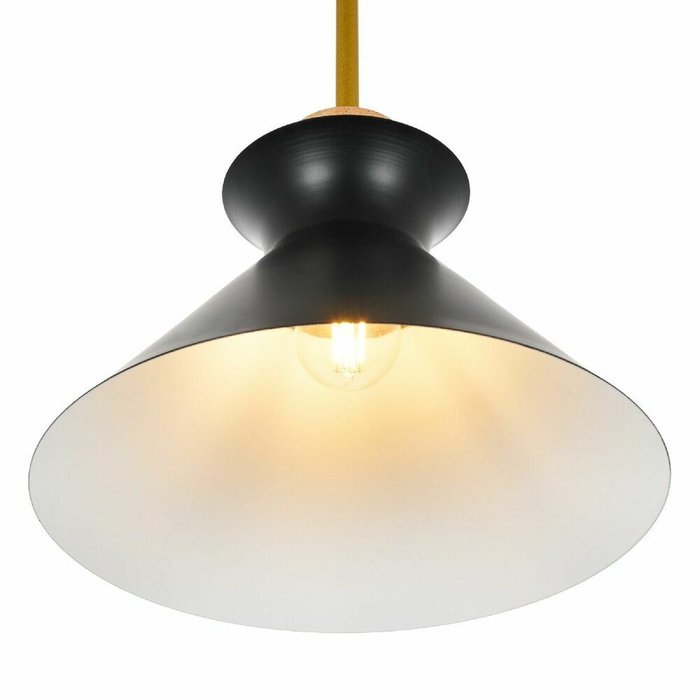 Подвесной светильник Kristina MR1350-1P (стекло, цвет черный) - лучшие Подвесные светильники в INMYROOM