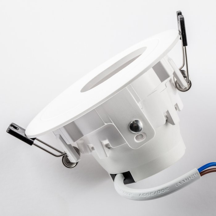 Рамка (светильник) PVC д/LED-модулей 941хх и LED-ламп D50мм ANELLO ROUND БЕЛЫЙ - лучшие Встраиваемые споты в INMYROOM Рамка (светильник) PVC д/LED-модулей 941хх и LED-ламп D50мм ANELLO ROUND БЕЛЫЙ - лучшие Встраиваемые споты в INMYROOM