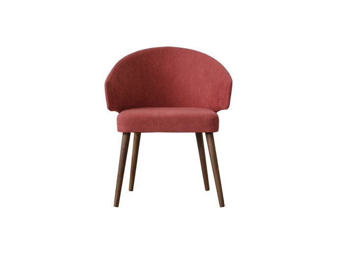 Стул Alisia красного цвета - лучшие Обеденные стулья в INMYROOM
