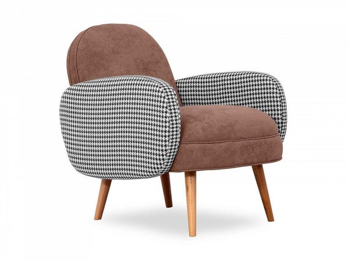 Кресло Bordo коричневого цвета - купить Интерьерные кресла по цене 27590.0