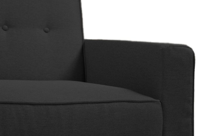 Диван Bantam Sofa Большой Лён Тёмно-Серый - купить Прямые диваны по цене 161000.0