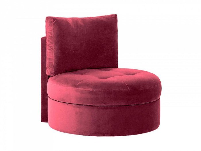 Кресло Wing Round бордового цвета - купить Интерьерные кресла по цене 32580.0