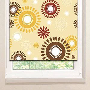 Рулонные шторы: Цветочное солнышко
