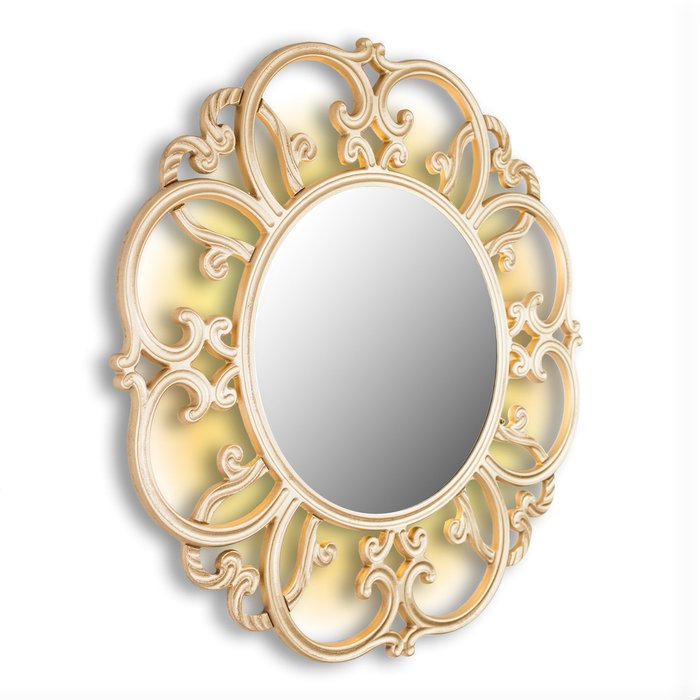 Настенное зеркало TIFFANY gold - купить Настенные зеркала по цене 28000.0