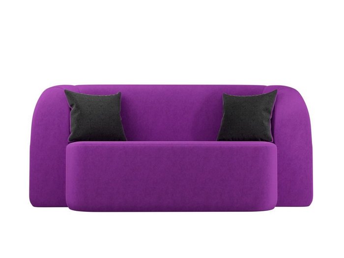 Диван-кровать Томас фиолетового цвета - купить Прямые диваны по цене 24490.0