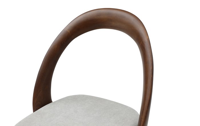 Стул April серо-коричневого цвета - лучшие Обеденные стулья в INMYROOM