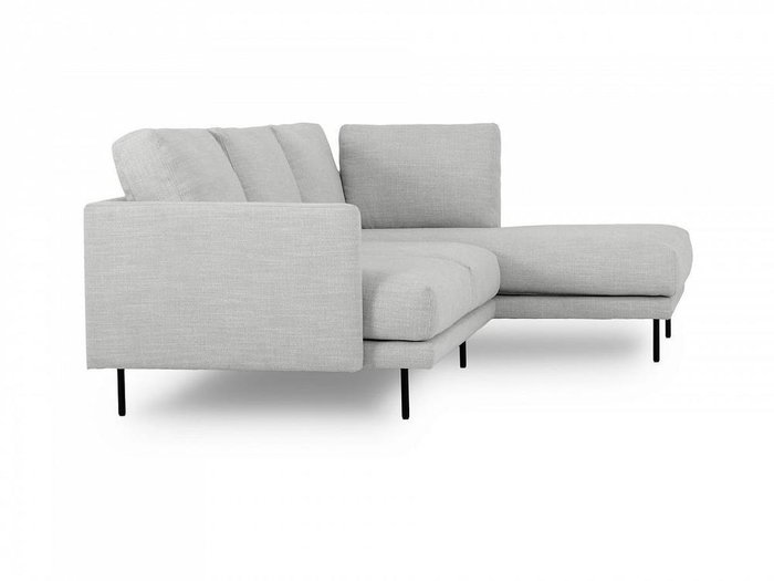 Угловой диван Ricadi светло-серого цвета - лучшие Угловые диваны в INMYROOM