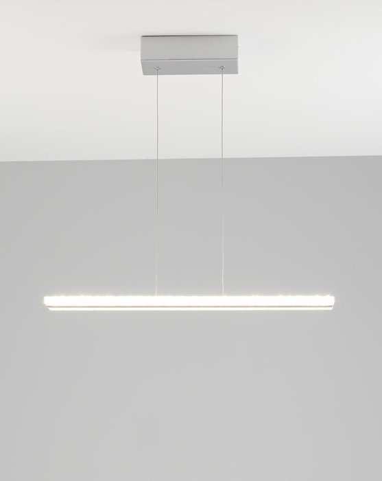 Светодиодный подвесной светильник Holo бело-серого цвета - купить Подвесные светильники по цене 16990.0
