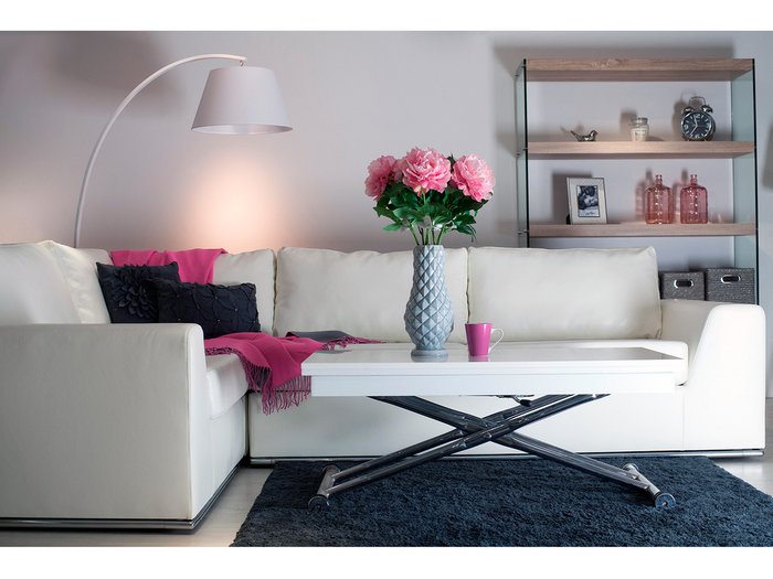 Угловой диван-кровать Igarka серого цвета - лучшие Угловые диваны в INMYROOM