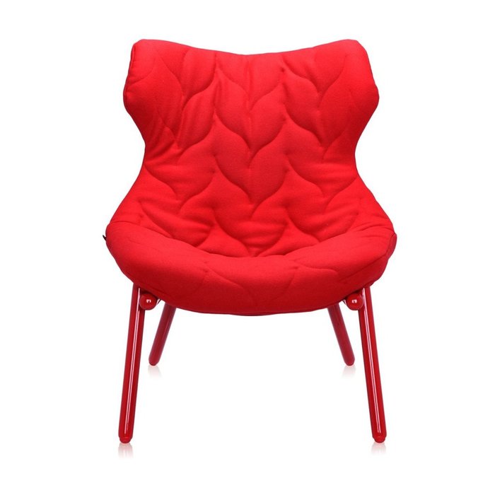 Кресло Foliage красного цвета - купить Интерьерные кресла по цене 155520.0