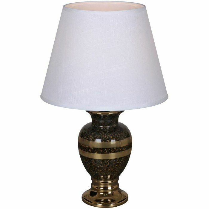 Настольная лампа 30229-0.7-01 (ткань, цвет белый)