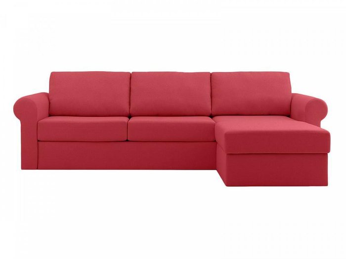 Угловой диван Peterhof красного цвета 