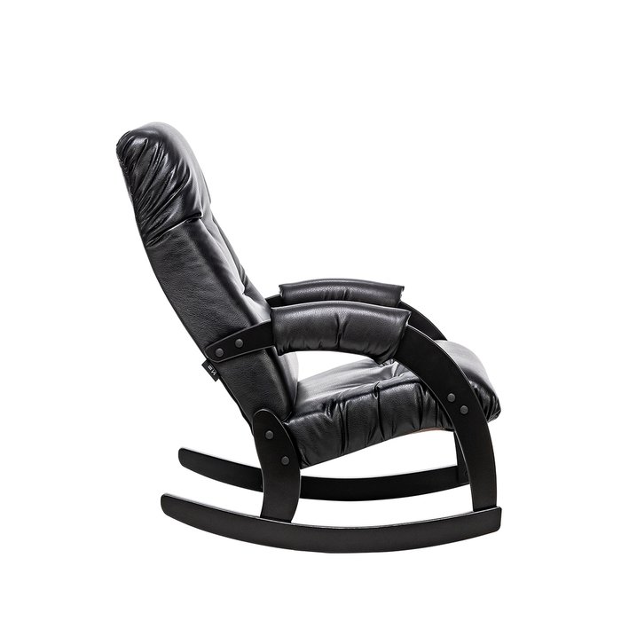 Кресло-качалка Модель 67 венге/ Vegas Lite Black  - лучшие Интерьерные кресла в INMYROOM