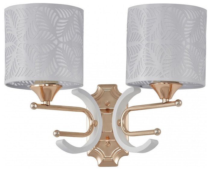 Бра Florentia-2097 302097/2W Wh/Gd - купить Подвесные светильники по цене 2746.0 Бра Florentia-2097 302097/2W Wh/Gd - купить Подвесные светильники по цене 2746.0