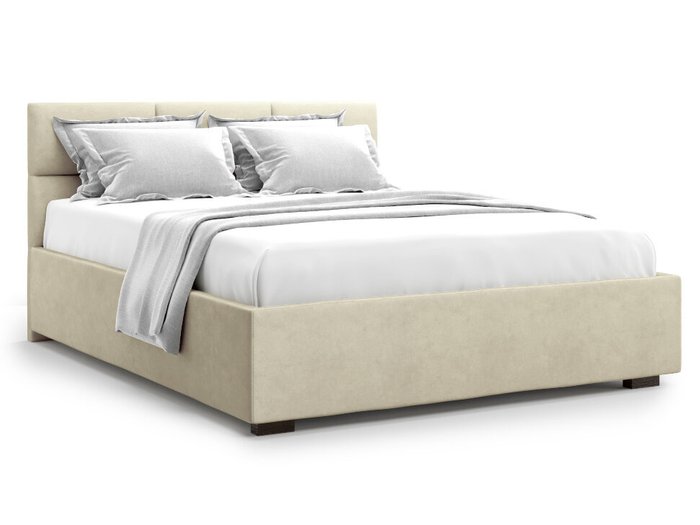 Кровать Bolsena 160х200 бежевого цвета с подъемным механизмом  - купить Кровати для спальни по цене 40000.0