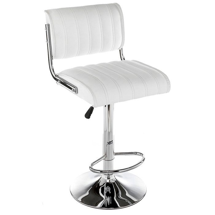 Барный стул Kuper белого цвета