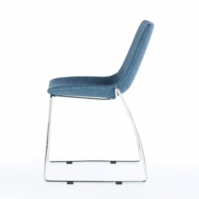 Стул Braga синего цвета - купить Обеденные стулья по цене 12154.0