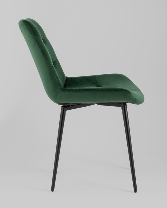 Стул Остин тёмно-зеленого цвета - лучшие Обеденные стулья в INMYROOM
