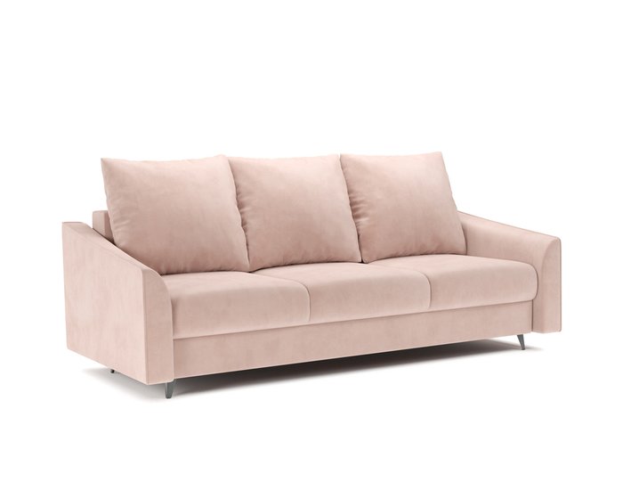 Прямой диван-кровать Уэльс бежевого цвета