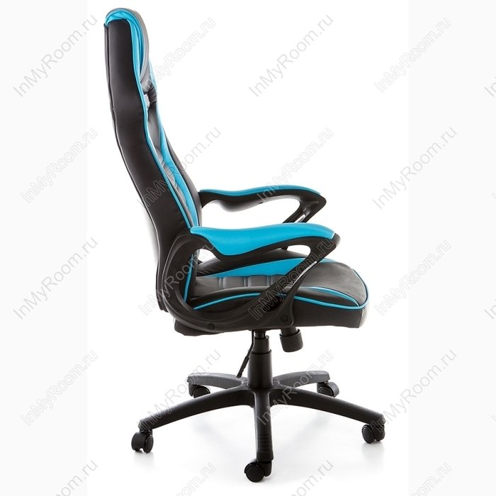 Компьютерное кресло Monza черно-синего цвета - лучшие Офисные кресла в INMYROOM