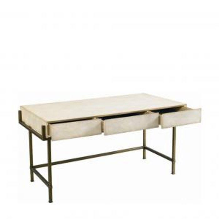 Стол Simone shagreen metal desk - купить Письменные столы по цене 117770.0