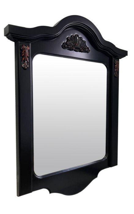 Зеркало Akrata в раме черного цвета
