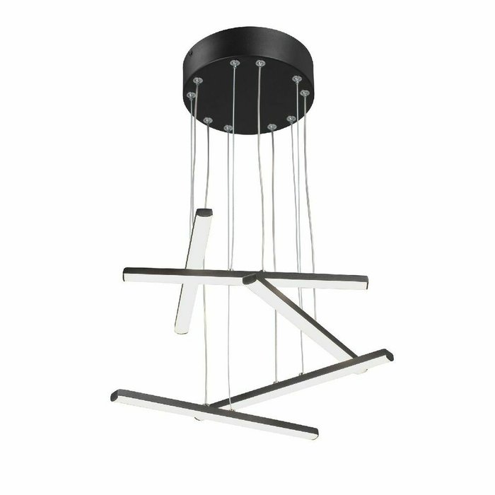 Подвесной светильник V3046-1/5S (металл, цвет черный) - лучшие Подвесные светильники в INMYROOM